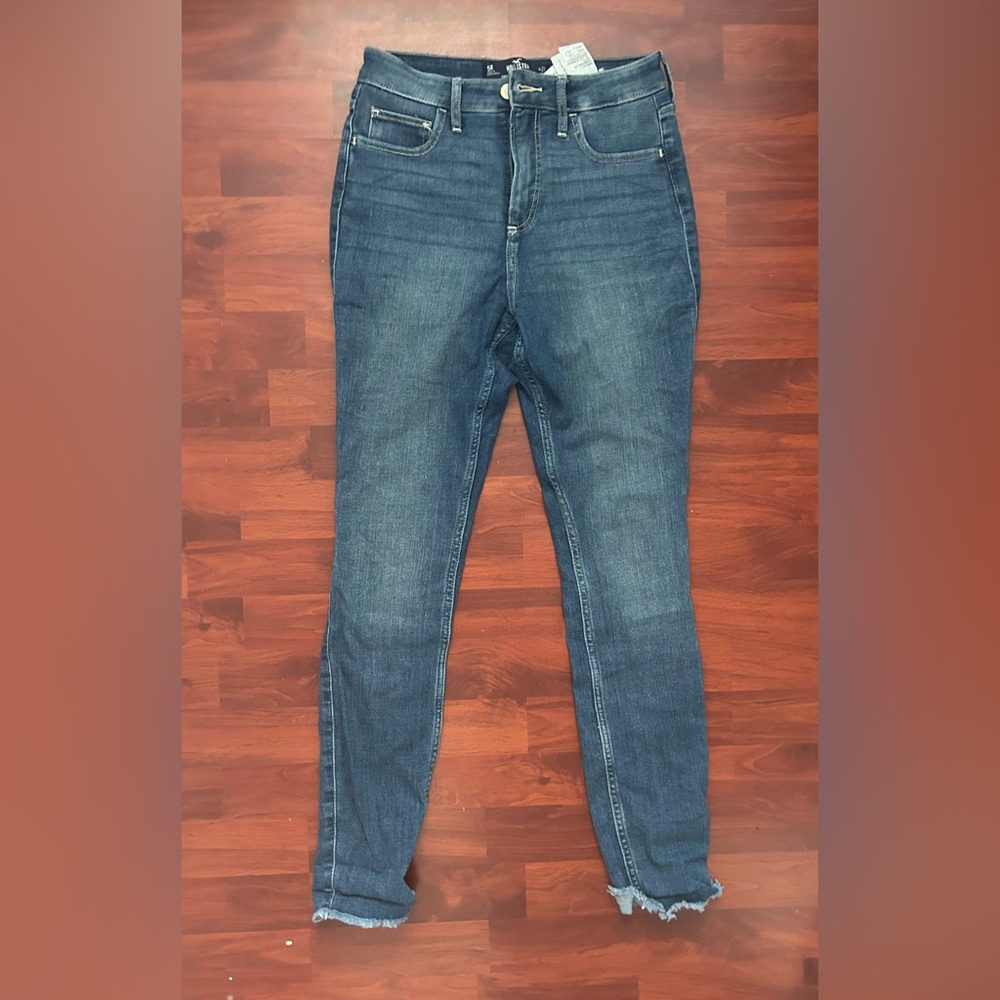 Curvy high-rise super stretch skinny jeans